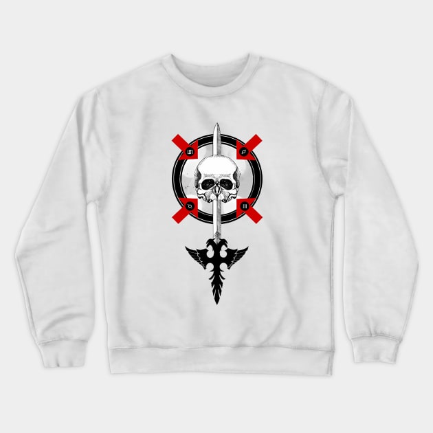 Skull mars Crewneck Sweatshirt by Roni Dan Neni